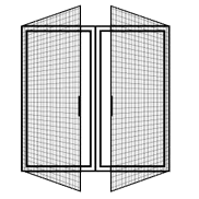 Sleek Screen Mesh Windows